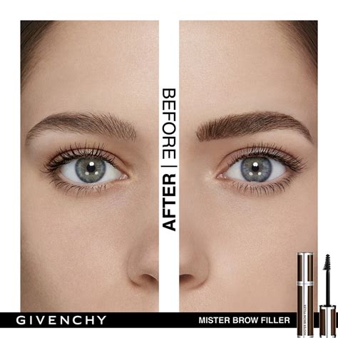 givenchy mister brow fix mascara|Mr Brow Filler Mascara • N03 Granite .